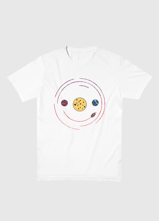 Smile, you are in space - Men Basic T-Shirt