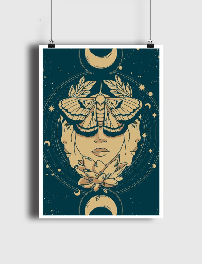 M O O N  P H A S E S - Poster