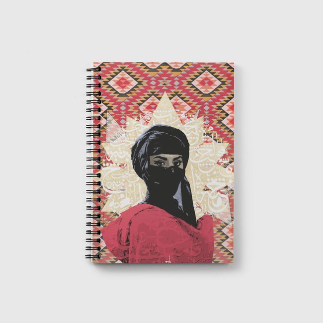 Arab woman  - Notebook