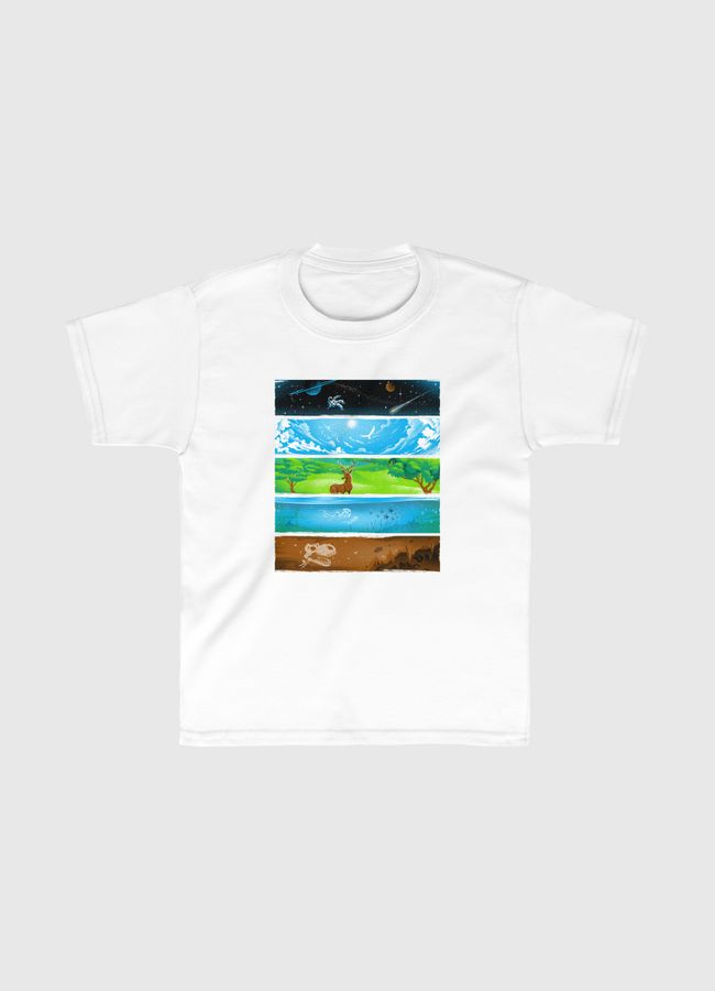 Across The Earth - Kids Classic T-Shirt