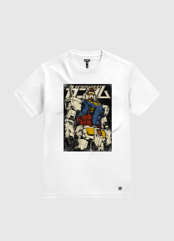 The First Gundam White Gold T-Shirt