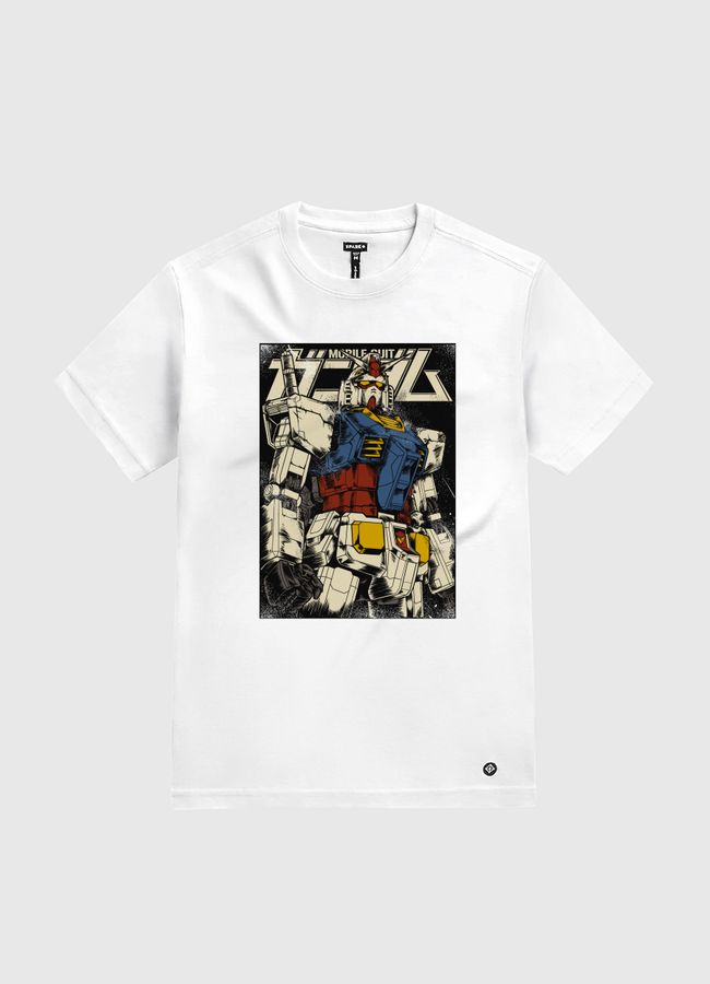 The First Gundam - White Gold T-Shirt