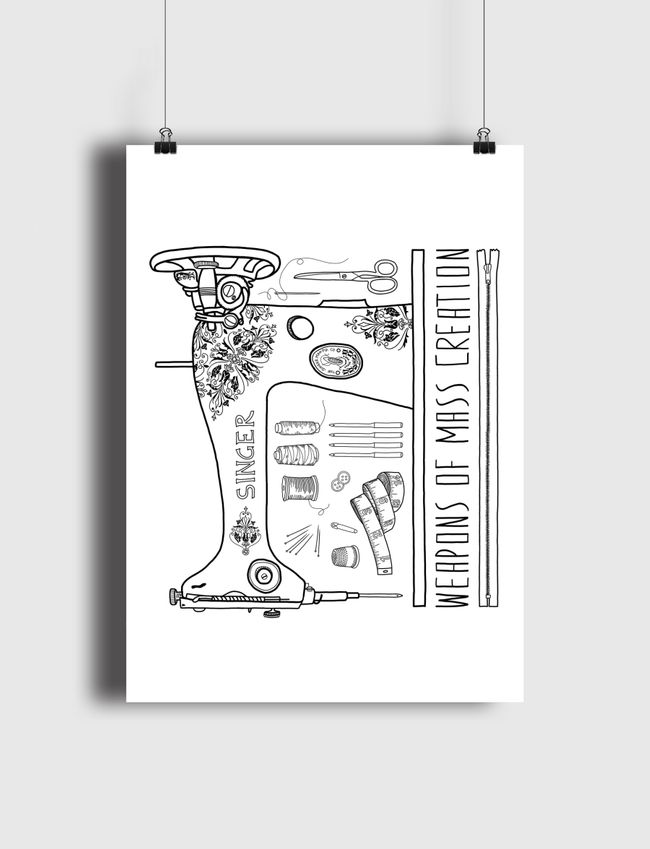 WOMC - Sewing - Poster