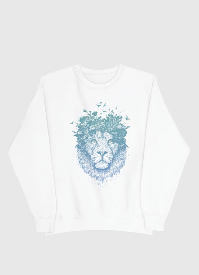 Floral lion - Men Sweatshirt