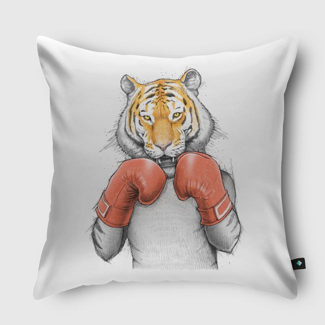 Tiger Boxer - Throw Pillow