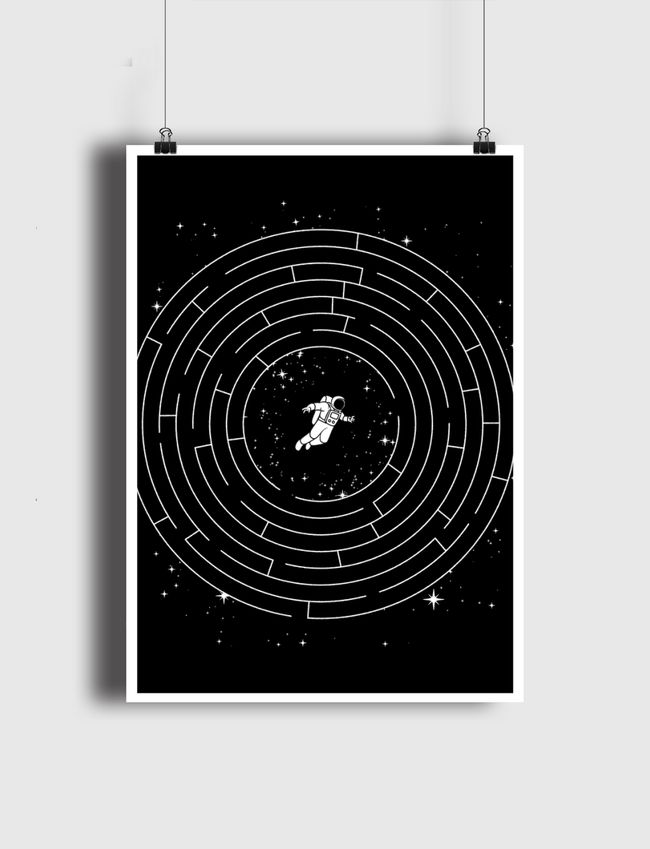 Astronaut Maze Adventure - Poster