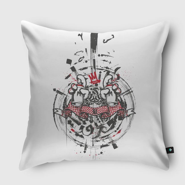 جرافيتي 1 - Throw Pillow