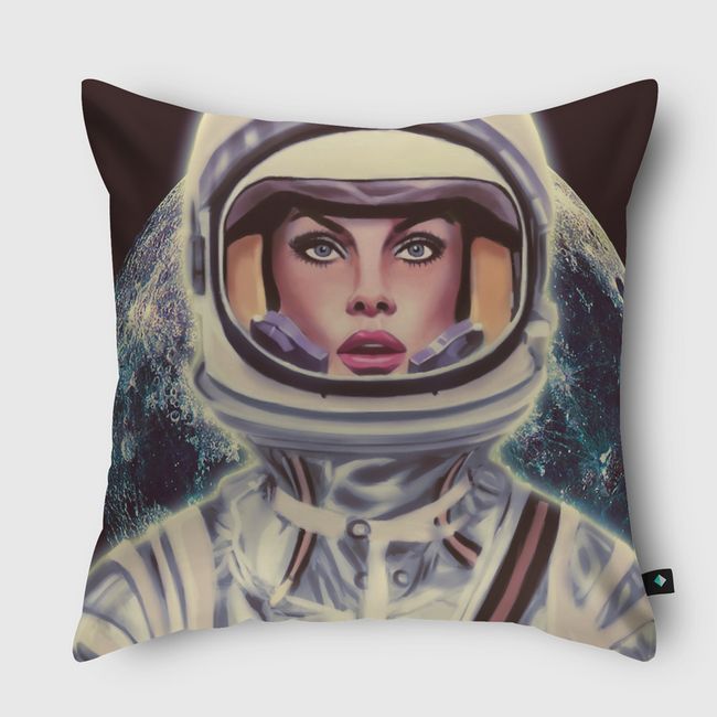 Le Cosmonaute - Throw Pillow