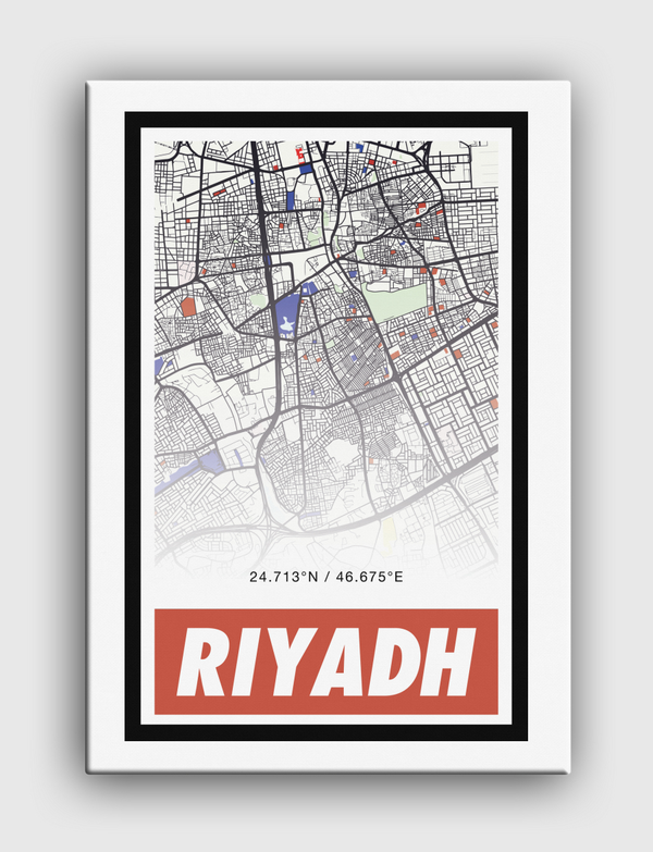 Riyadh الرياض Canvas