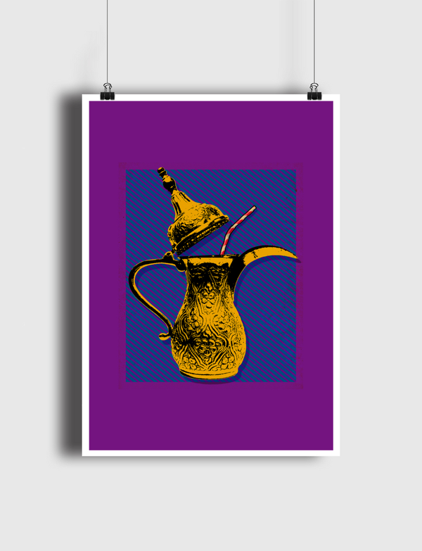 arabian coffee addicted Poster