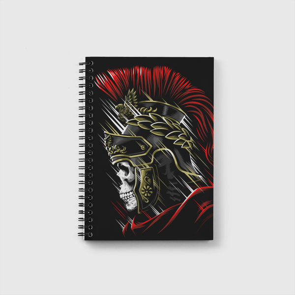 Roman Skull Notebook