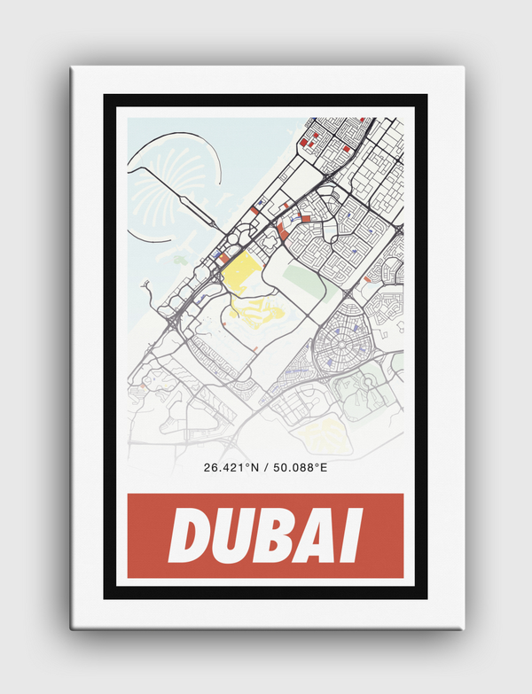 Dubai دبي Canvas