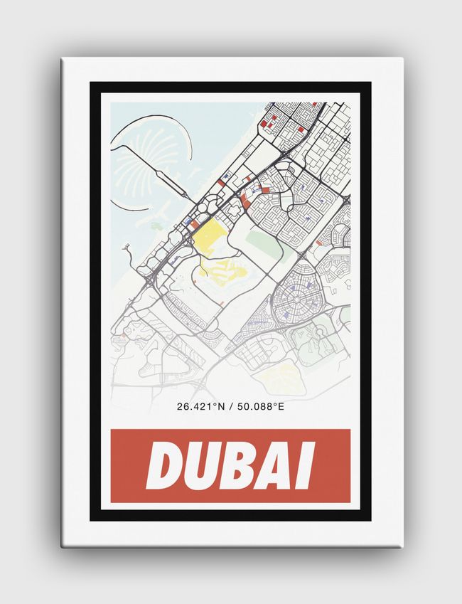 Dubai دبي - Canvas