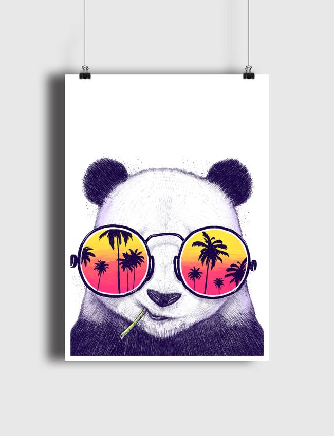 Tropical panda - Poster