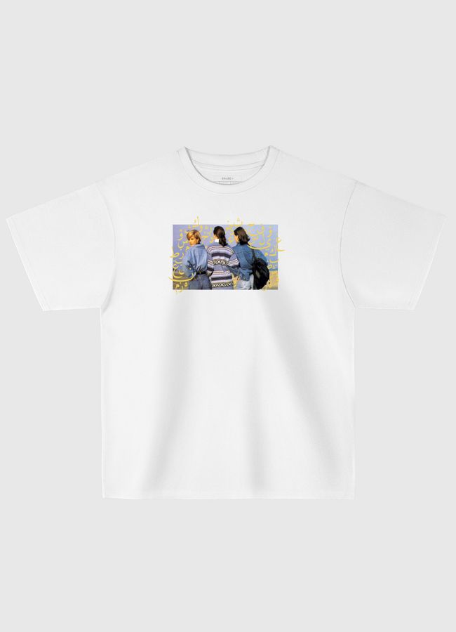 90s girls - Oversized T-Shirt