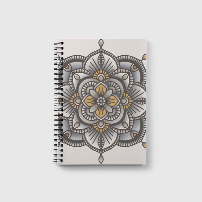 Mandala Pattern 026 - Notebook