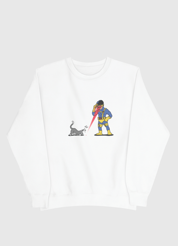 Cats and Lasers Men Sweatshirt