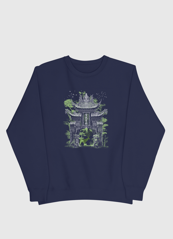 Chinese temple gate Men Sweatshirt