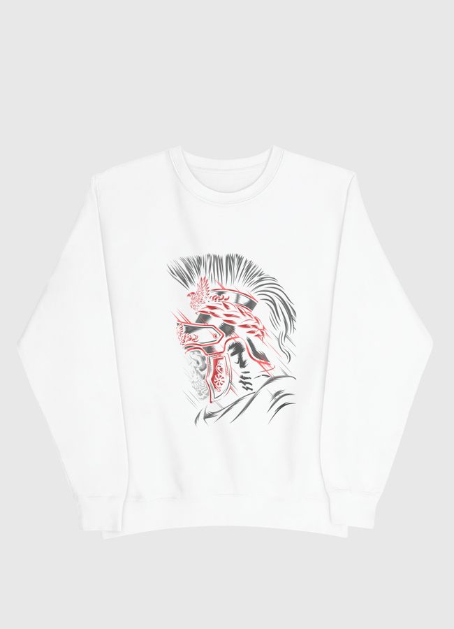 Roman Skull Red - Men Sweatshirt