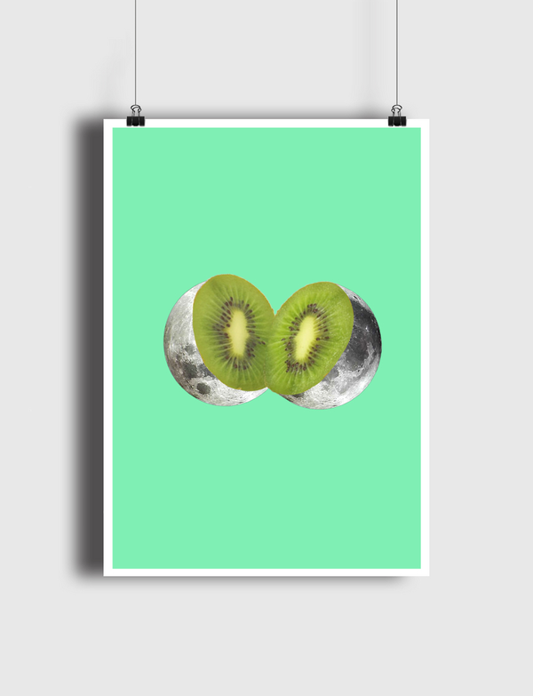 kiwi moon Poster