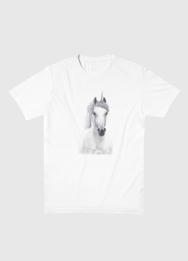 White unicorn - Men Basic T-Shirt