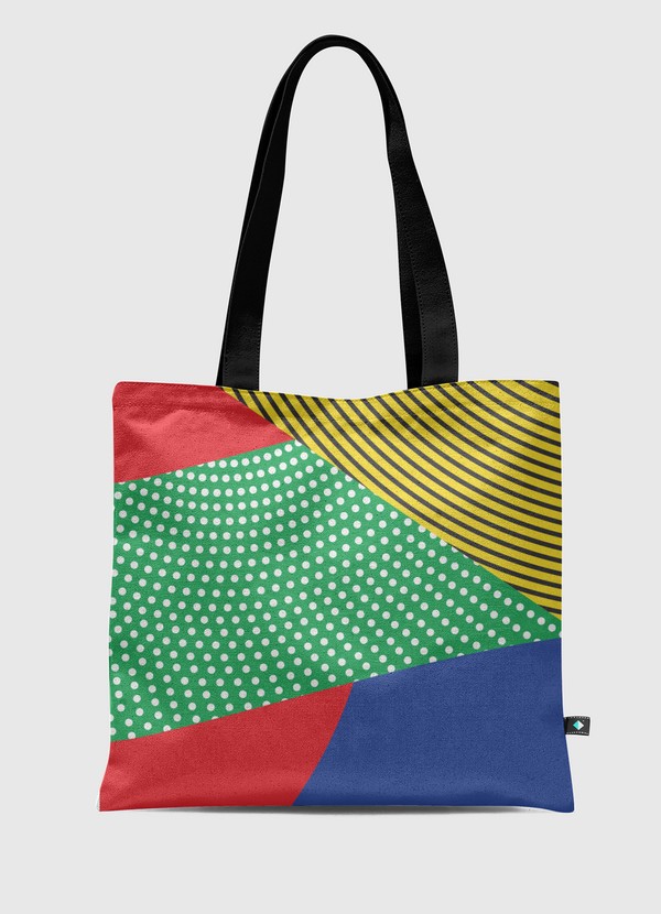 Dots/stripes Tote Bag