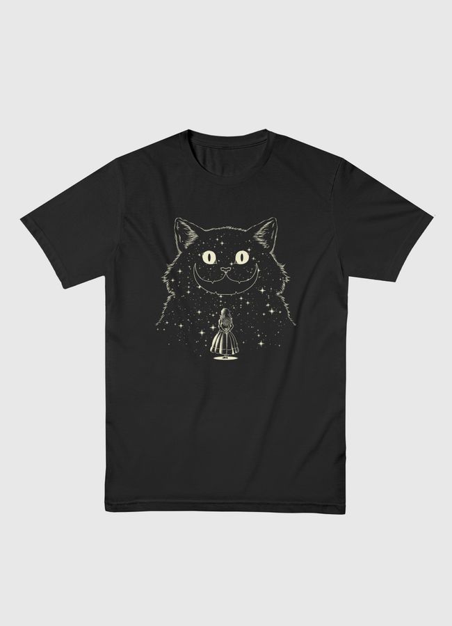 Alice Star Night Cat - Men Basic T-Shirt