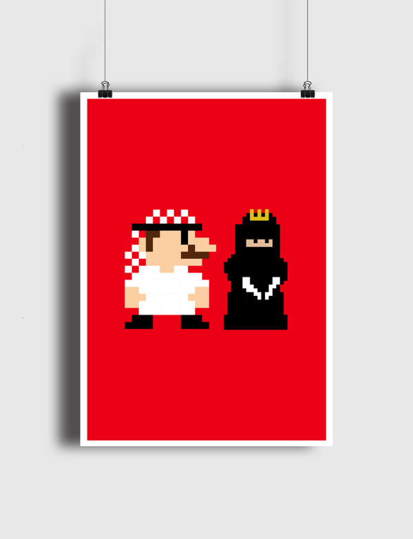 Mario and Princess Poster