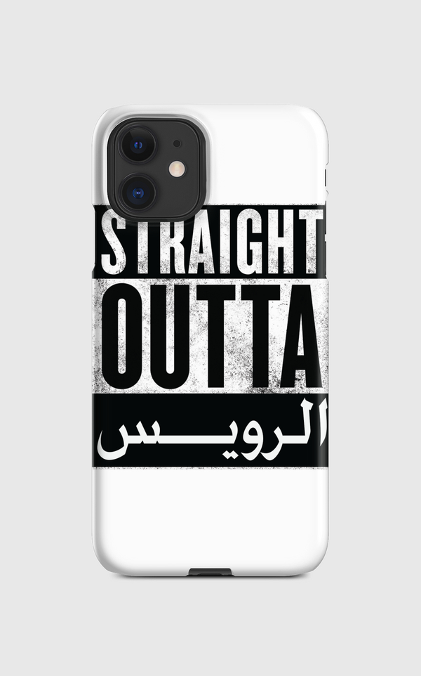 Straight Outta الرويس Regular Case