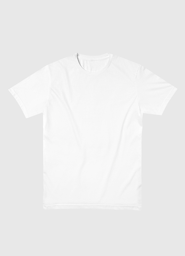 This is the Way-White Text Men Basic T-Shirt