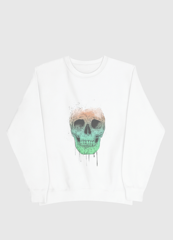 Pop art skull Men Sweatshirt