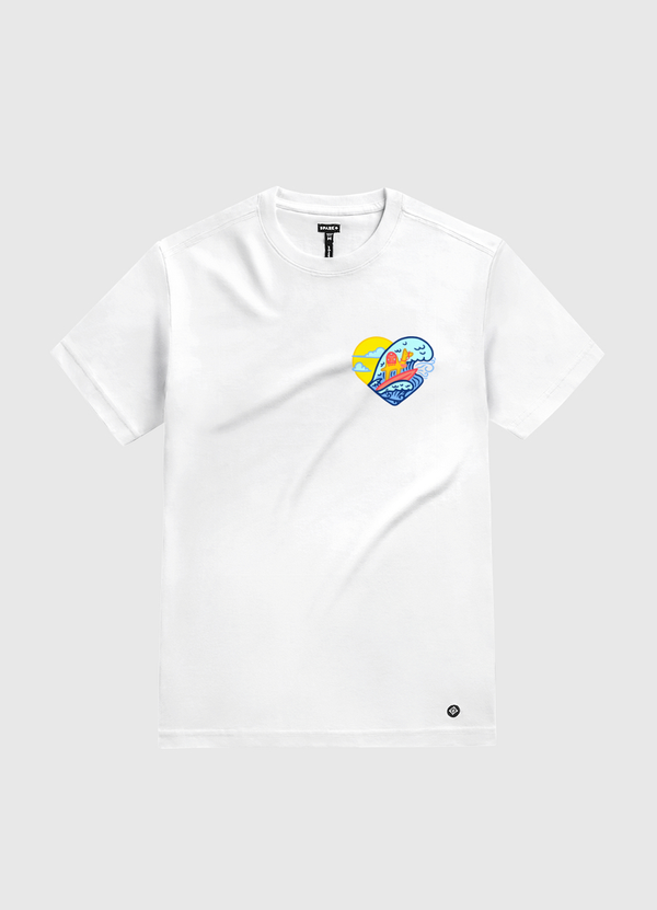 Surfin’ Camel White Gold T-Shirt