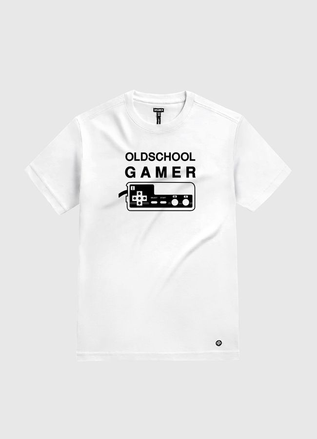 old school gamer - White Gold T-Shirt