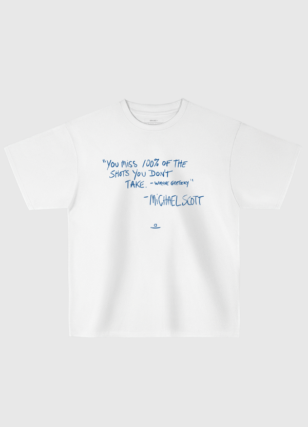 Michael Scott Quote  Oversized T-Shirt