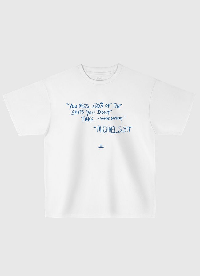 Michael Scott Quote  - Oversized T-Shirt