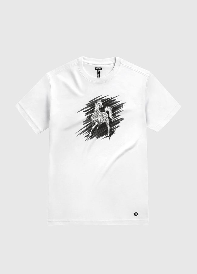 Horse III - White Gold T-Shirt