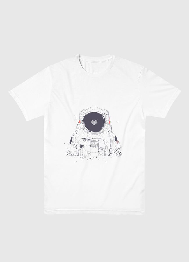 Astronaut love - Men Basic T-Shirt