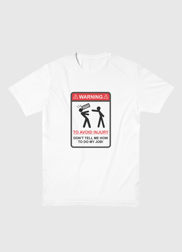 To Avoid Injury Men Basic T-Shirt