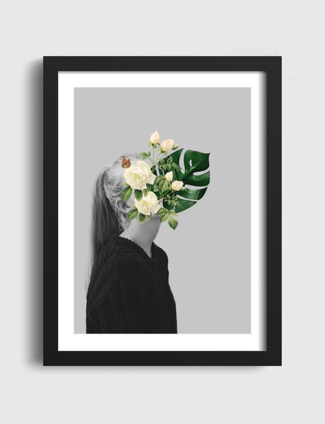 half person half flower - Artframe