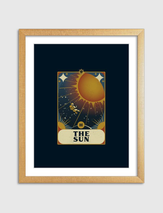 Astronaut Tarot Sun - Artframe