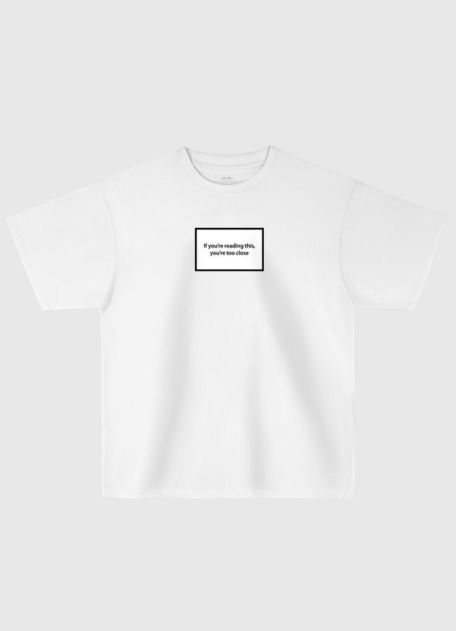 If you reading this - Oversized T-Shirt