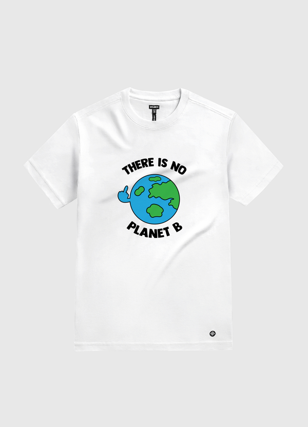 There is no planet b White Gold T-Shirt