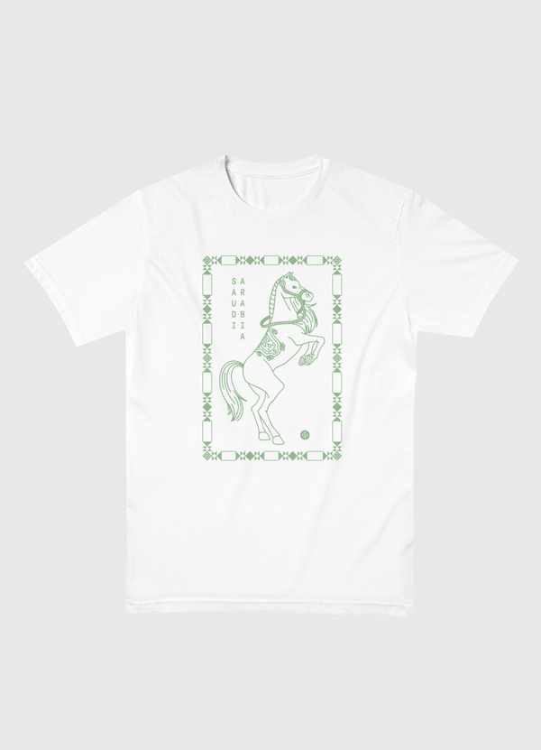 Saudi Stallion Men Basic T-Shirt