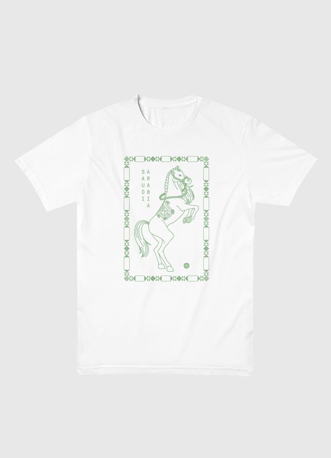 Saudi Stallion - Men Basic T-Shirt