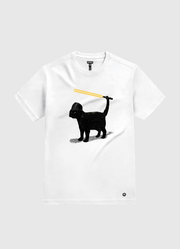 Cat Vader White Gold T-Shirt