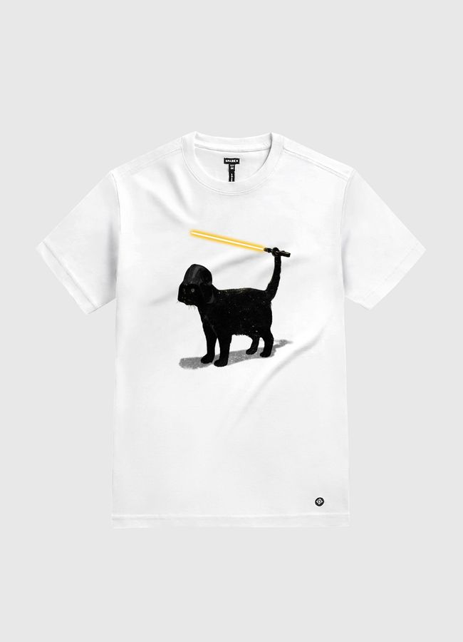 Cat Vader - White Gold T-Shirt