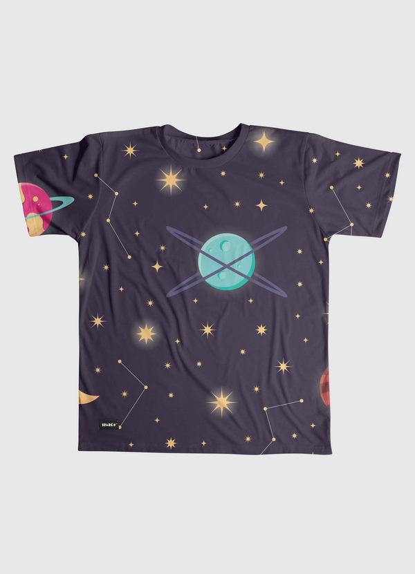 Galaxy pattern 001 Men Graphic T-Shirt