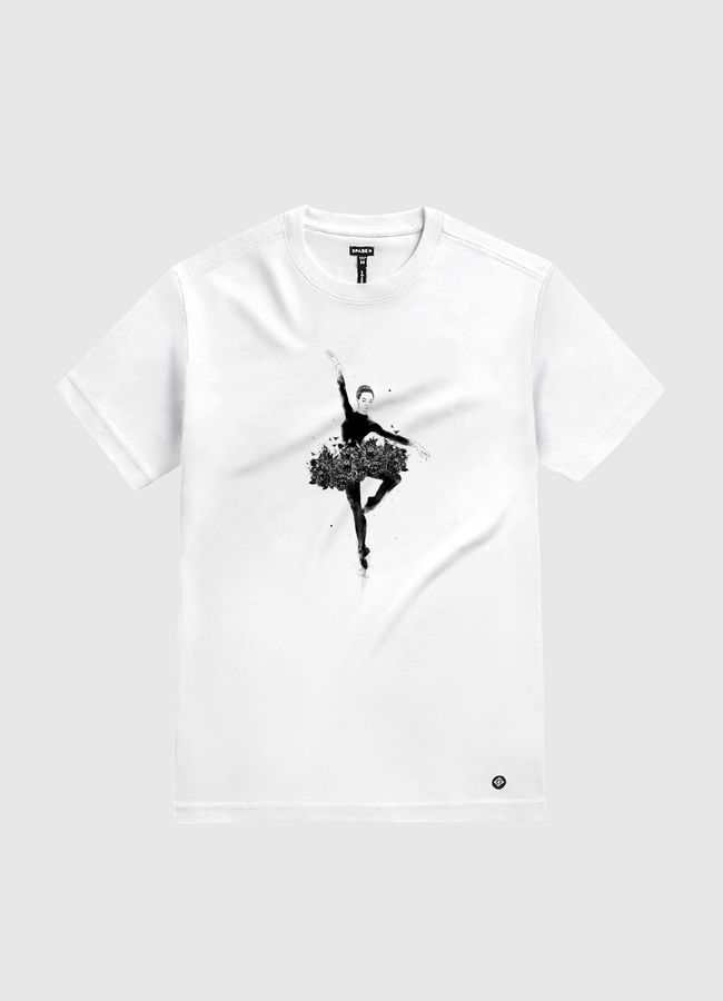 Floral dance - White Gold T-Shirt