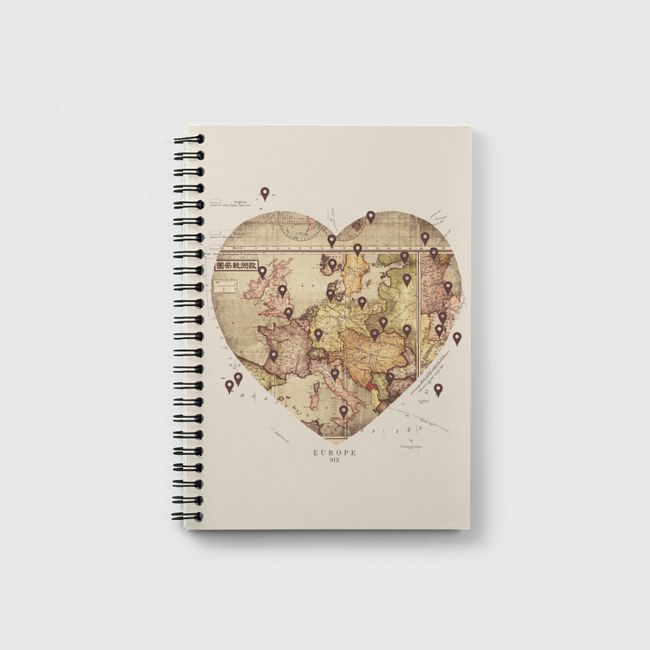 Love to Travel - Notebook