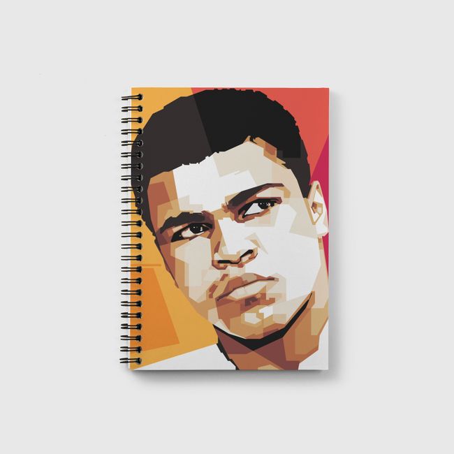 the legend mohammed ali  - Notebook